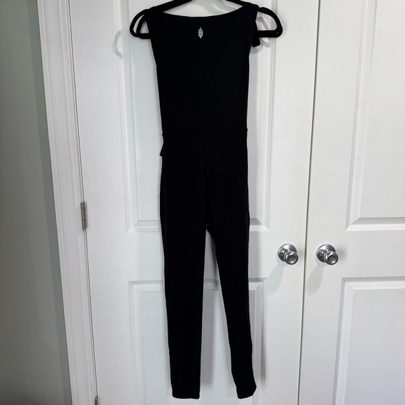 FP Movement Rosette Onesie One-Piece Black Yoga Workout Jumpsuit S - Picture 13 of 15